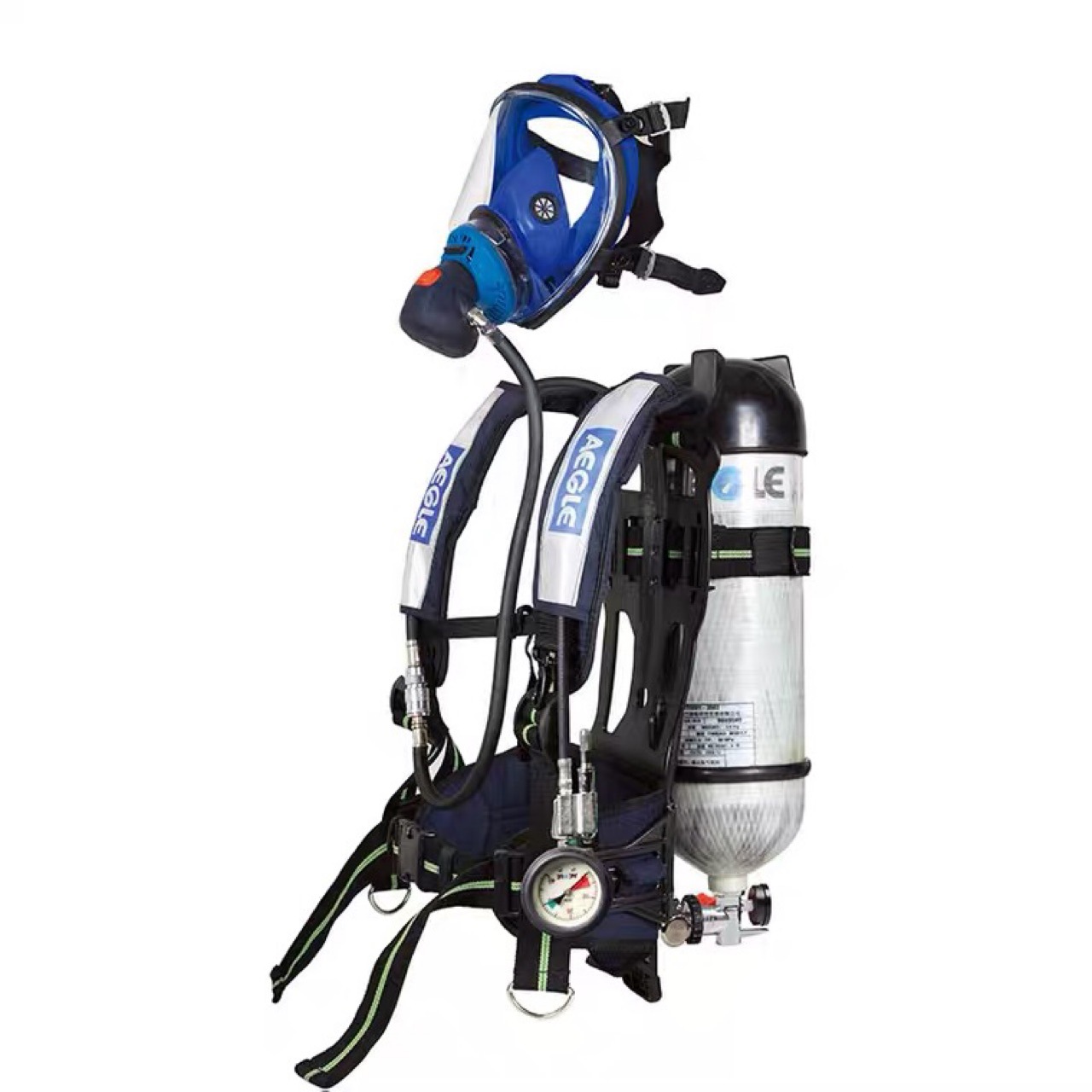 羿科SUPER1000应急自给式正压空气呼吸器RHZKF6.8/30碳纤维6.8L瓶