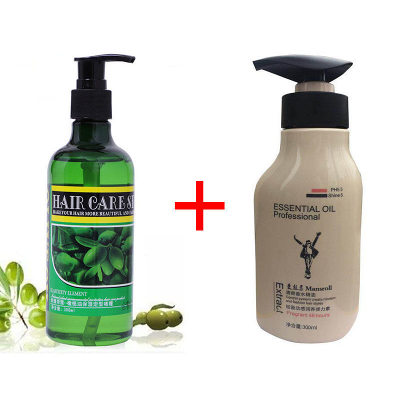 Olive Oil Gel Cream Moisturizing and Stereoprotective Roll Fluffy Elinine Hair Curls Essential Oil Anti-Rough.