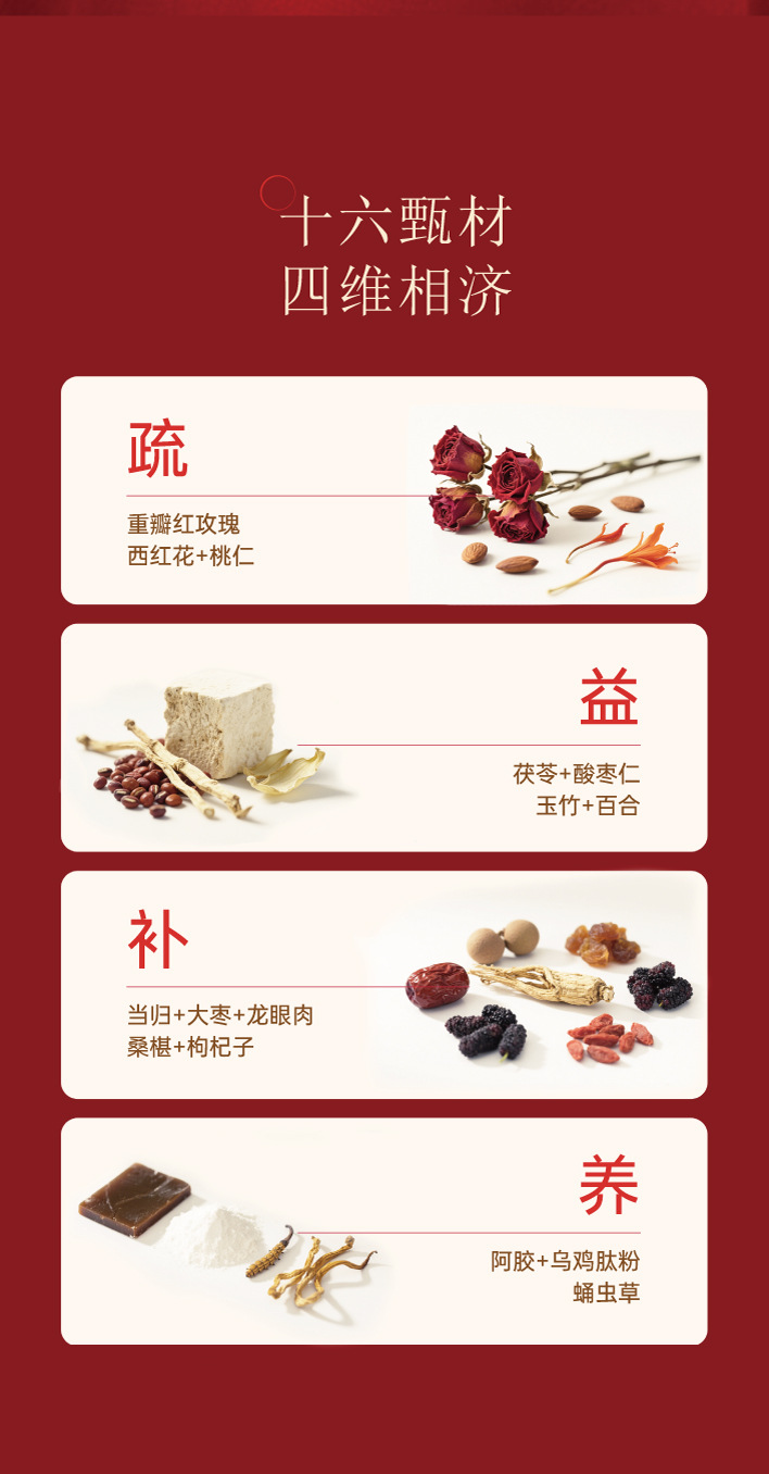 Guoyun Xianzi Gao (国韵仙姿膏) — 260g Herbal Nourishing Paste with Ejiao, Angelica & Rose quality and texture