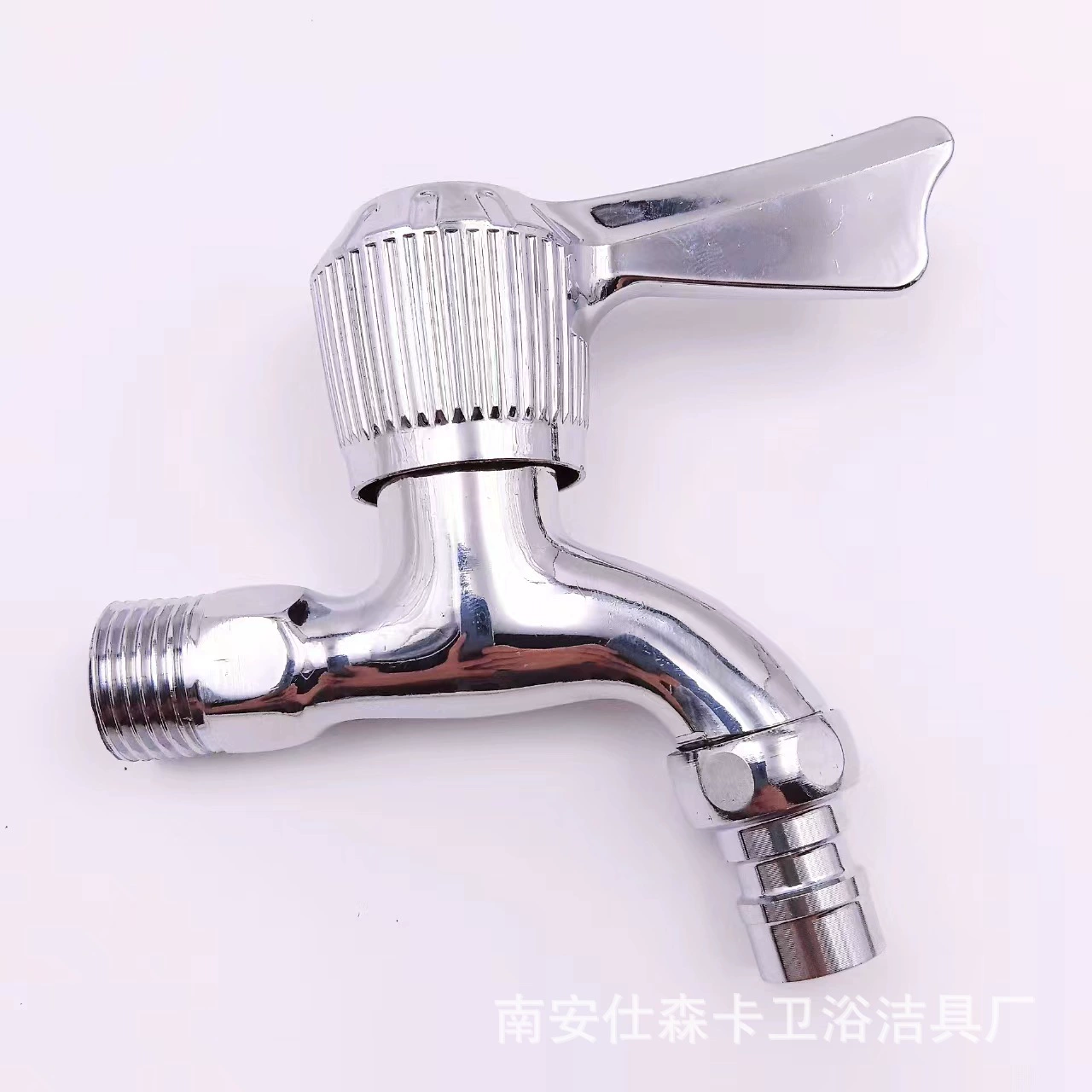[Фабричная оптовая продажа кран для стиральной машины, 4-разделённый кран, горизонтальная душ, одиночная холодная кран с короной ручка]