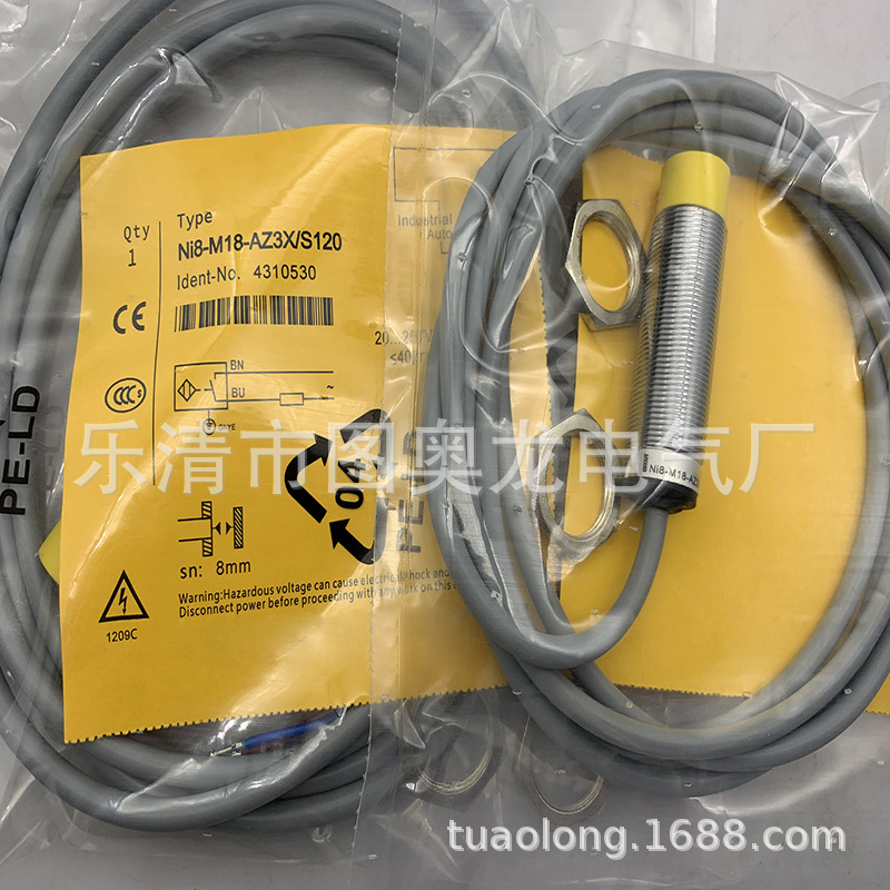 全新接近开关NI8-M18-AZ3X/S90  NI8-M18-AZ3X/S90质保一年