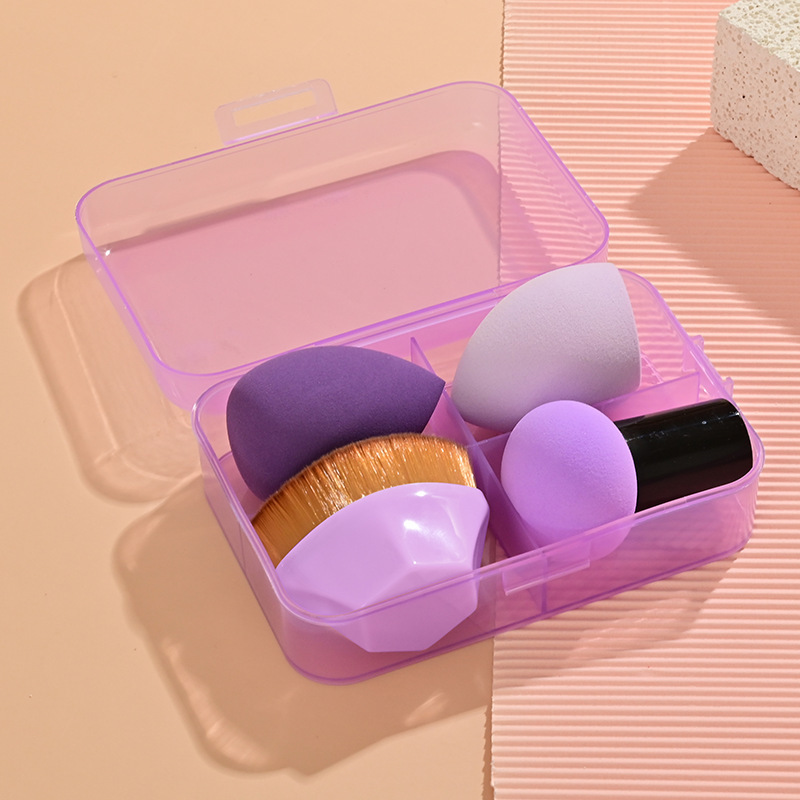 No.55 cepillo de base mágico con huevo de maquillaje conjunto de huevo de maquillaje polvo de polvo herramientas de maquillaje al por mayor