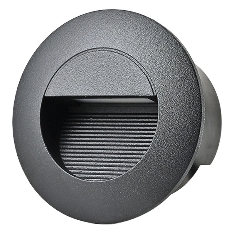 Встраиваемый светодиодный светильник для ступеней, водонепроницаемый, на 86-мм основании, для лестниц, коридоров, углов, уличных стен