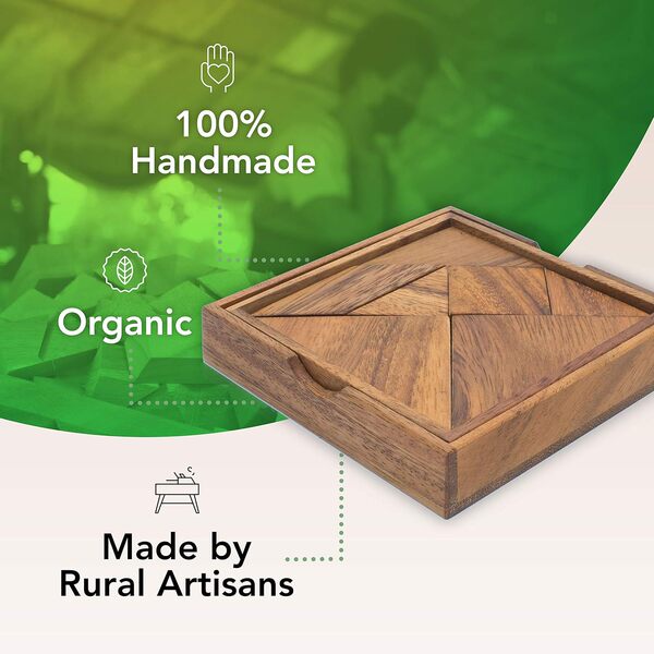 Wooden brainteaser