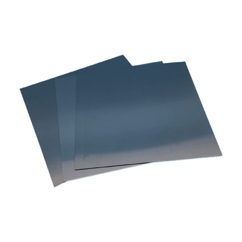 Black ceramic tile high-thermal-conductivity silicon nitride ceramic substrate custom-made high-temperature insulation silicon nitride ceramic heat sink
