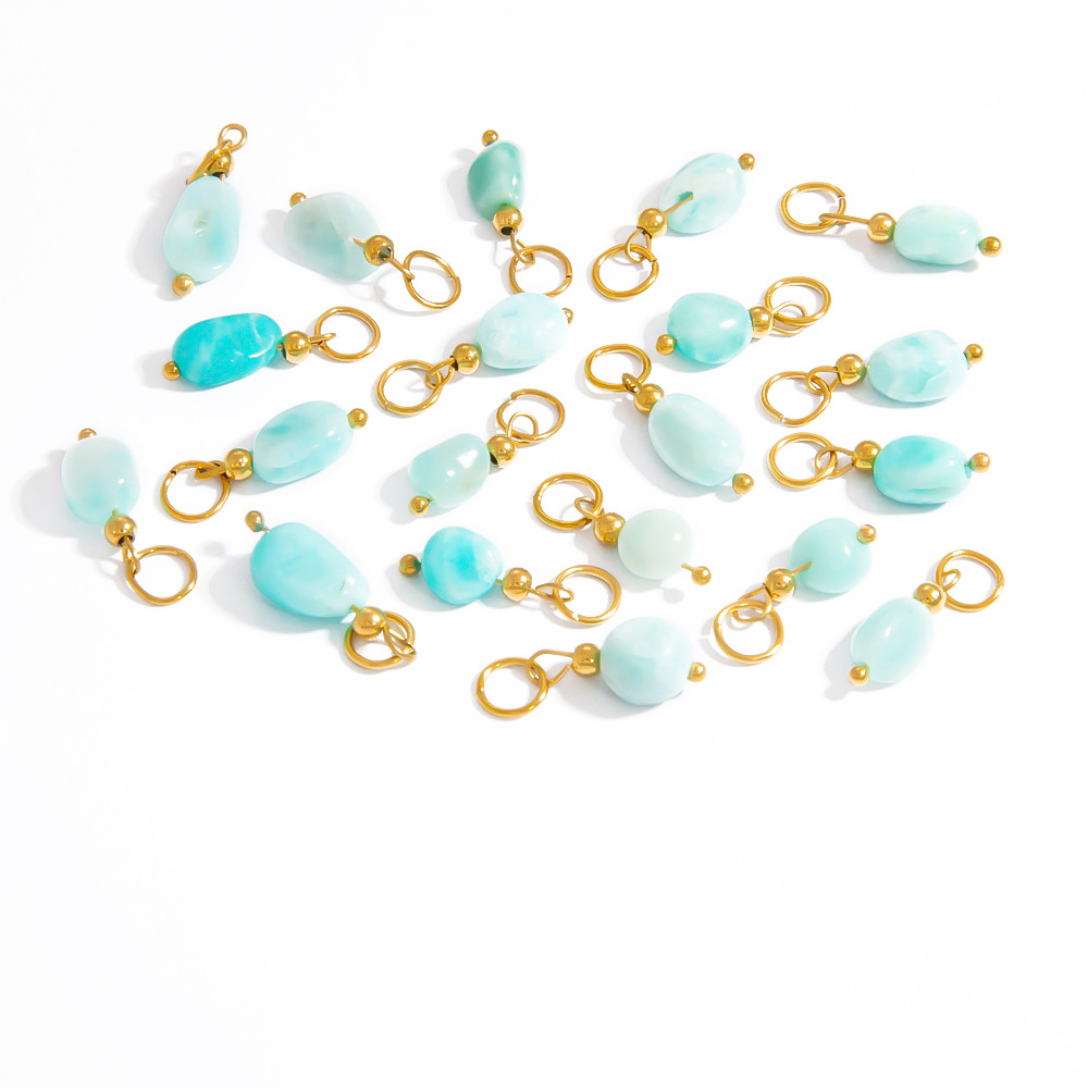8g Weight Pendant Jewelry Making Type DIY Jewelry Accessories Classification 20 PCS/Package, 3 PCS/Package Quantity 304 Stainless Steel, natural stone Material Geometric Pattern Plating Design Vintage Style, Classic Style Style 20 PCS/Package 3 PCS/Package 304 Stainless Steel Natural Stone Geometric Pendant 13