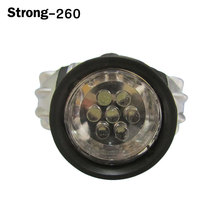 头灯塑料 7LED 1W头灯 露营灯 手雷手电筒