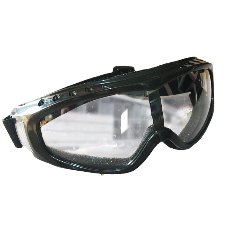 海绵风镜PC大视野护目镜防尘防砂大风镜摩托车挡风镜劳保眼罩