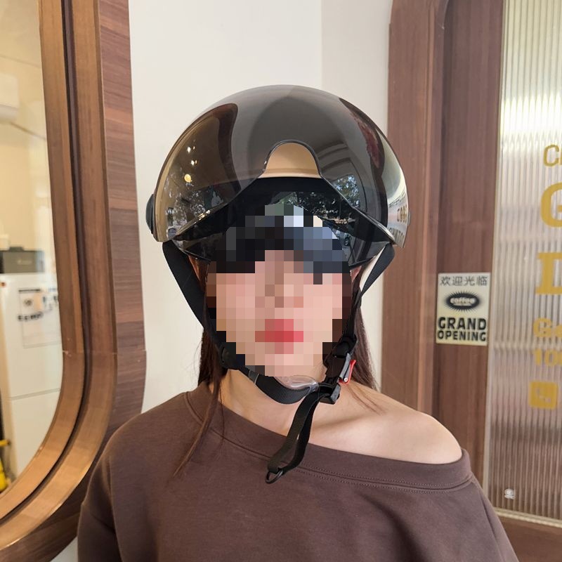 Electric Motorcycle Helmet 3C Certified, Sun Protection