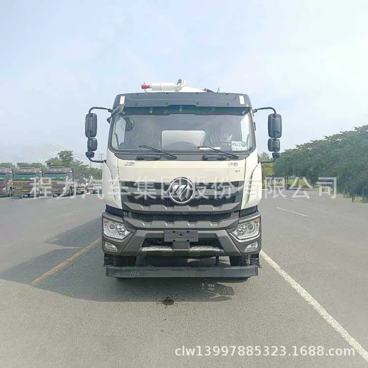 福田欧曼行星气卸式散装饲料车30方35方粉罐车散装颗粒物料运输车