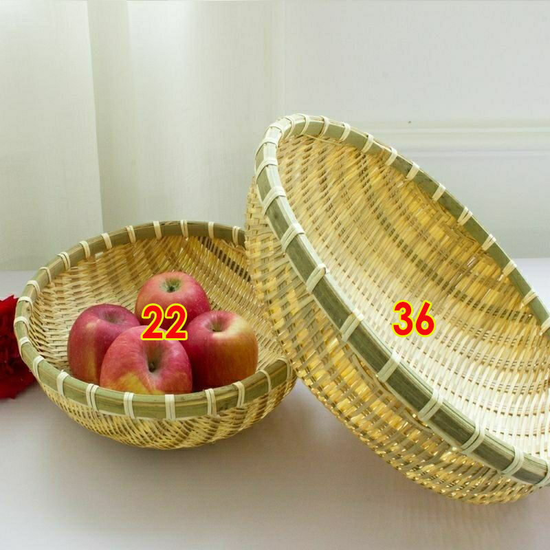竹製品、竹ちりとり、まんじゅう保存かご、小かご、フルーツかご、竹かご、野菜洗い、米の水切り、水切り|undefined