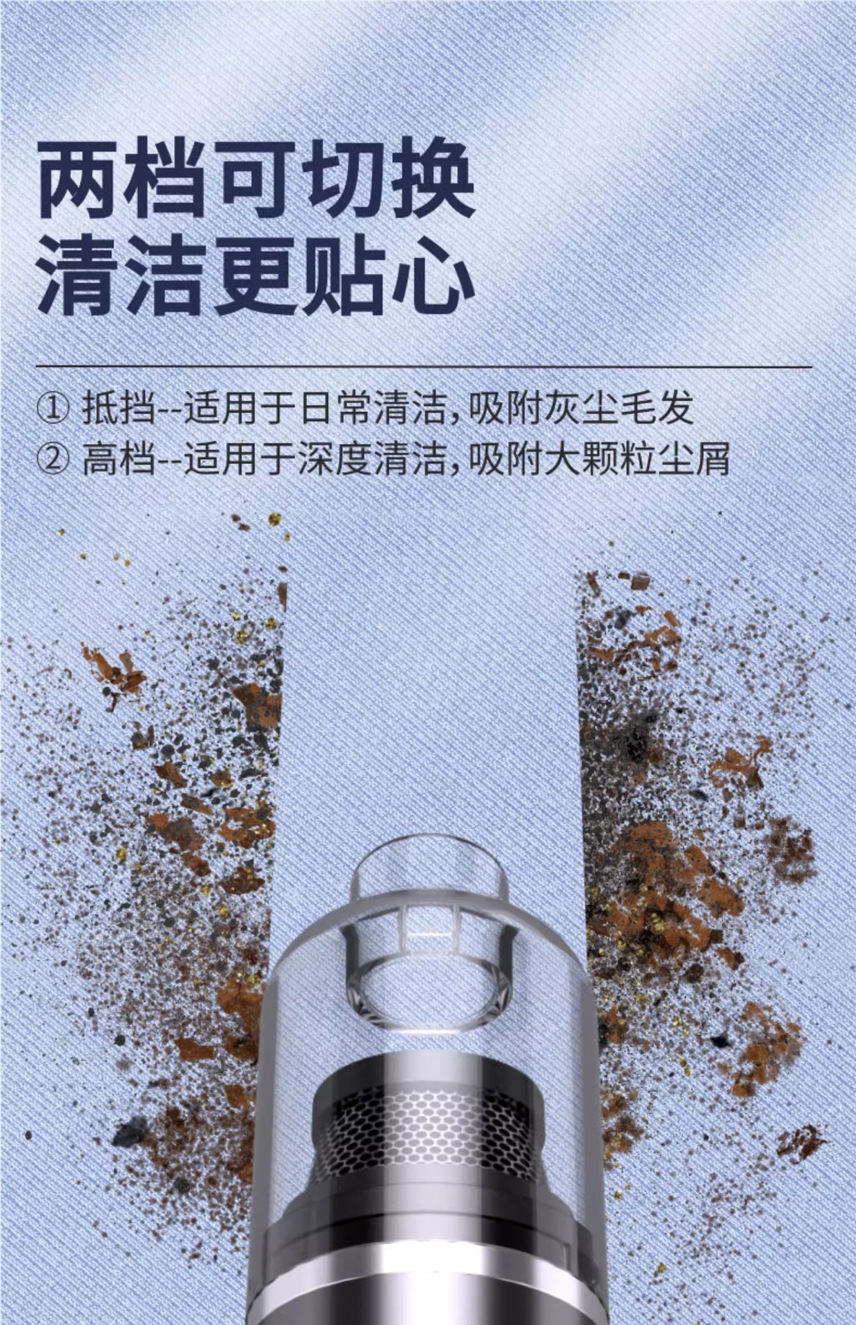 2026 new wireless handheld car vacuum cleaner, a combination of suction and blowing functions, with strong suction power, suitable for both home and car use, and featuring high power