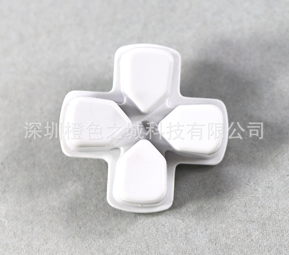 Suitable for Ps4 Controller Cross Key Plastic Replacement Solid Color Button Ps4 Game Controller Button Four-Color Cross Button