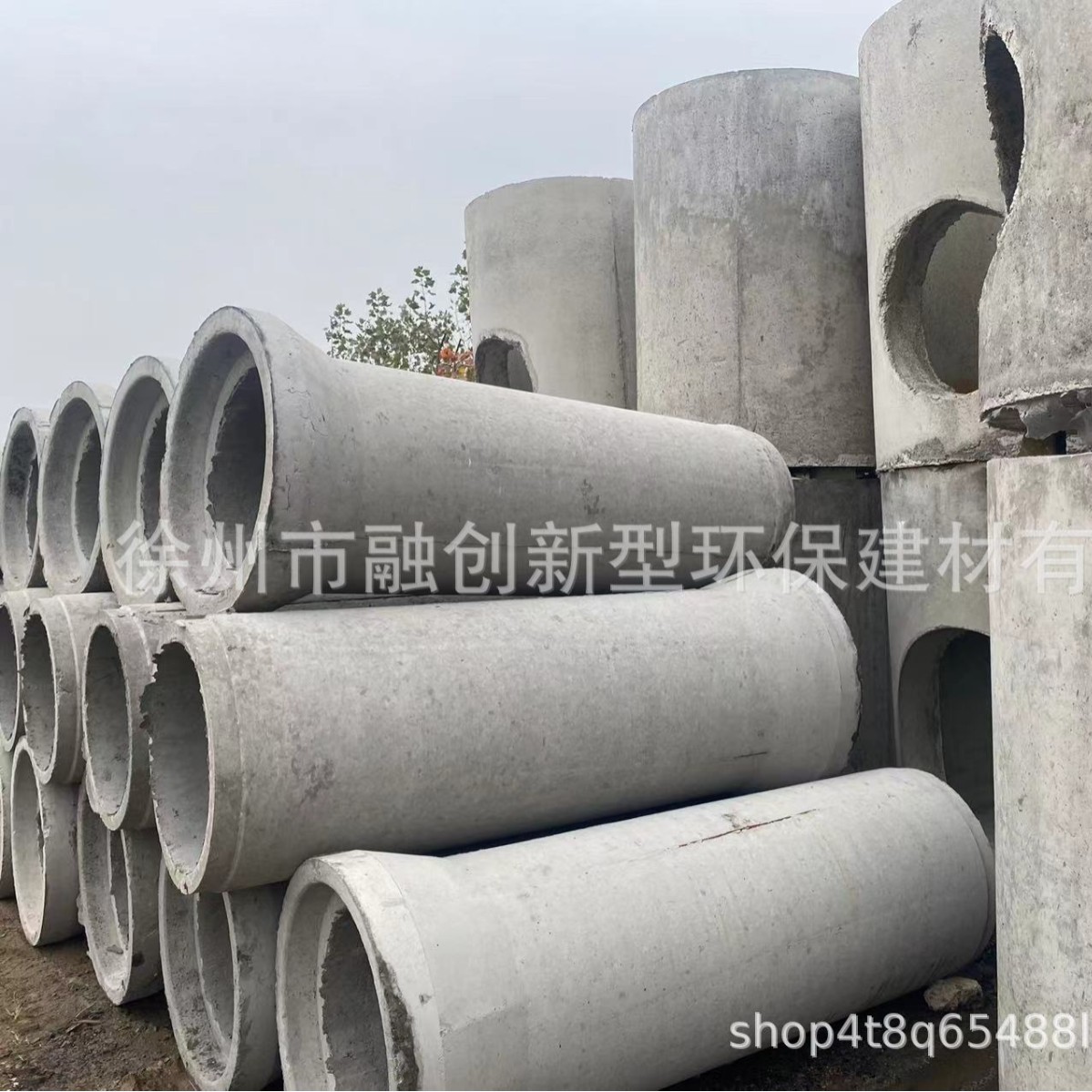 批发水泥钢筋涵管混凝土水泥预制构件承插口水泥涵管国标