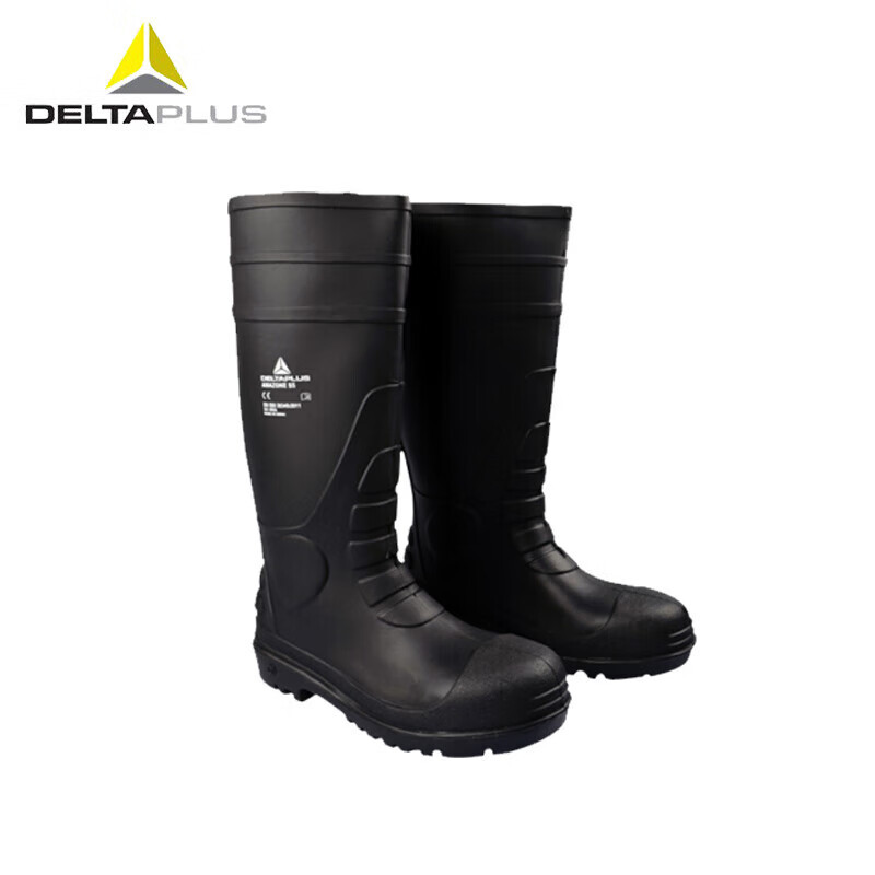 Delta 301407 botas de seguridad antideslizantes botas de lluvia anti-perforación botas de taller de fábrica negra image 6