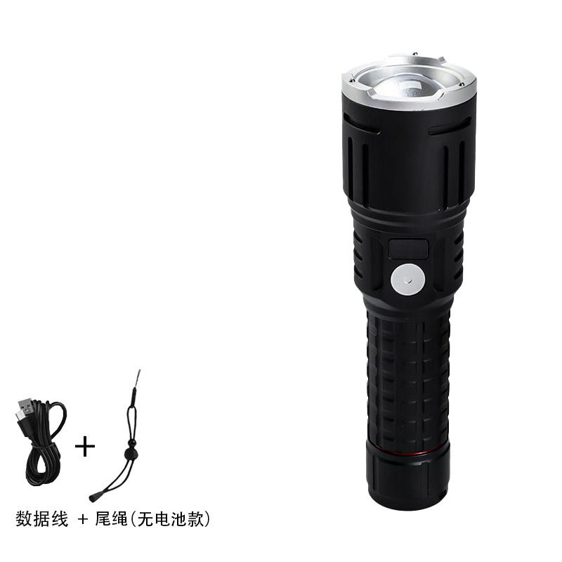 超長時間持続する屋外用強力懐中電灯、超高輝度、長距離照射、電池残量表示、LED、屋外用充電式、伸縮ズーム機能付き|undefined