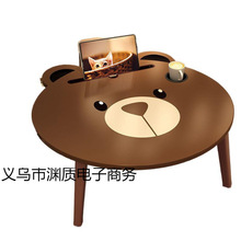 简易可折叠笔记本电脑桌床上用卡通小桌子学生宿舍书桌餐桌写跨境