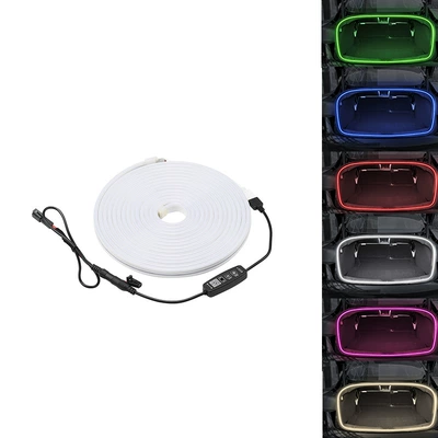 In-Stock Suitable for the Updated Model 3/Y Front Trunk Light, Model 3/Y Trunk Light, Tail Light, Car Ambient Light (Other lights) - recommended-renewed-version-of-model-3-rgb-adjustable-color-app-model-trunk-non-destructive-plug-in