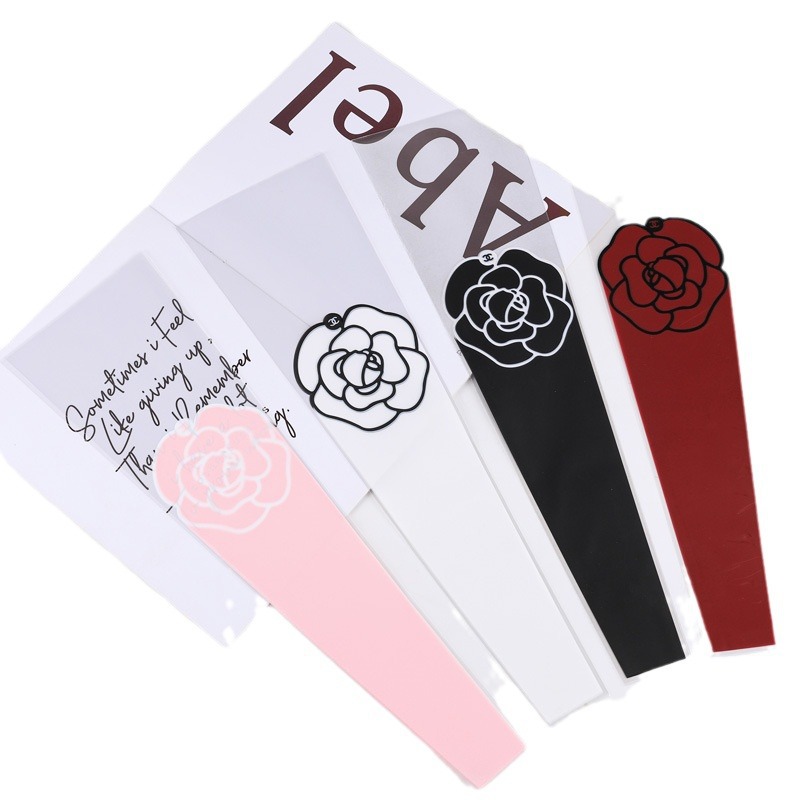 Diosa bolsa individual Camelia bolsa individual ramo bolsa de embalaje material de la flor bolsa de rama única puesto material floral