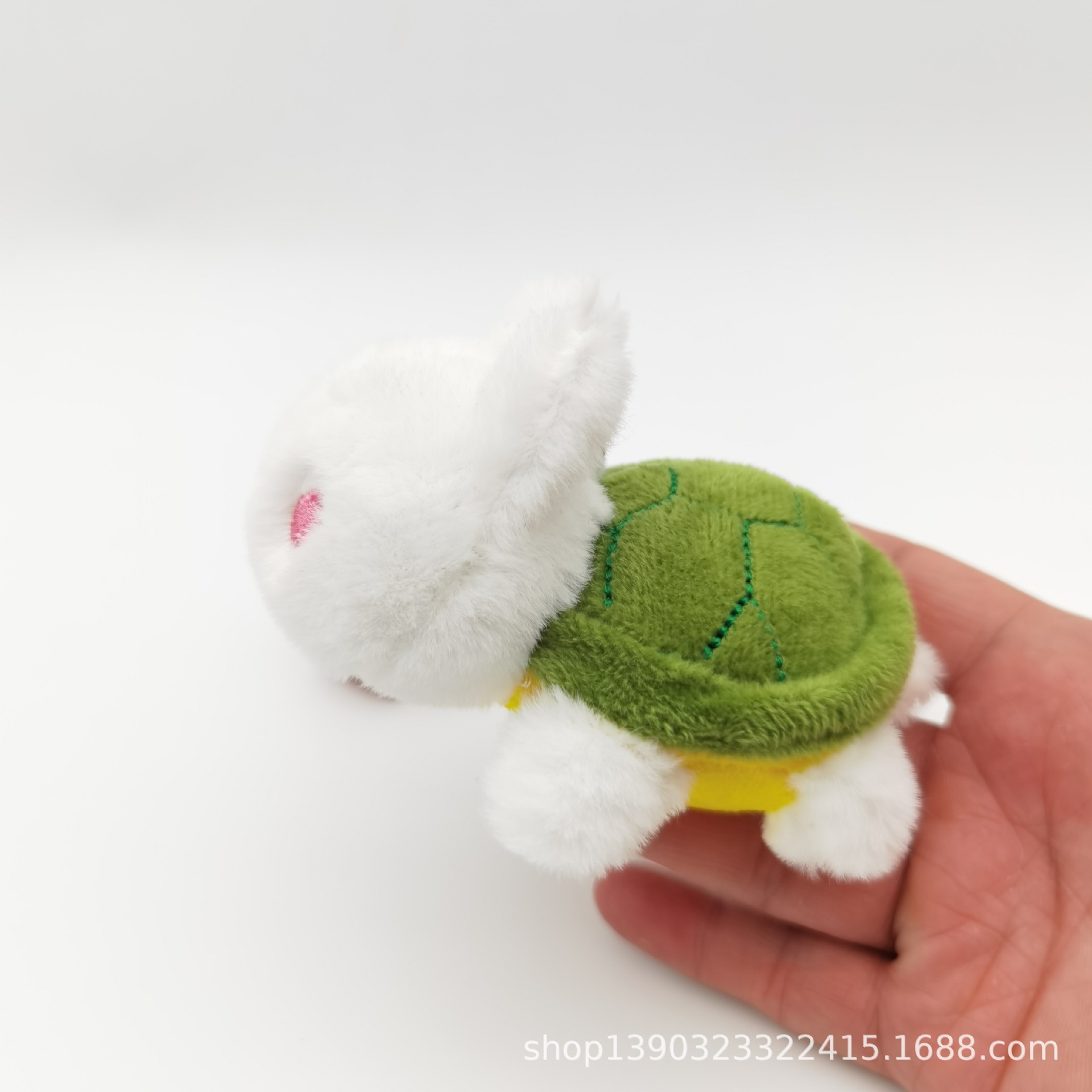 Juguete de peluche peculiar y adorable, adorable colgante de tortuga, amuleto para bolso, llavero, pequeña tortuga de peluche, venta al por mayor con envío gratis.