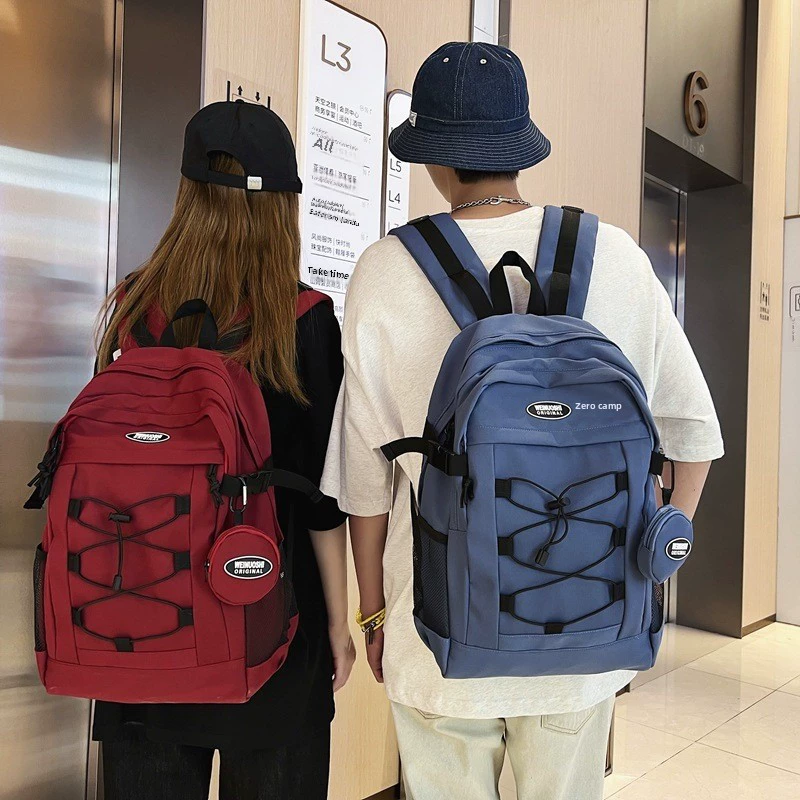 Японский рюкзак, стильная сумка-брелок, в японском стиле, шнурок, корейский стиль
