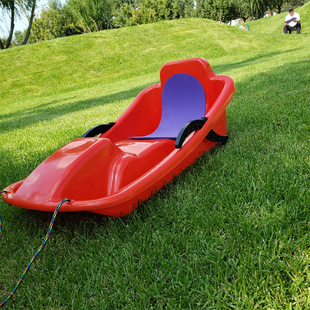 Ski Wear-Resistant Brake Adult Sandboard Sled Sled Children's Thickened Skates Sitting Double
