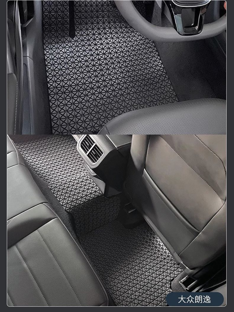 Factory direct diy car mat TPE universal main driver monolithic free cut rear pad waterproof wear ring