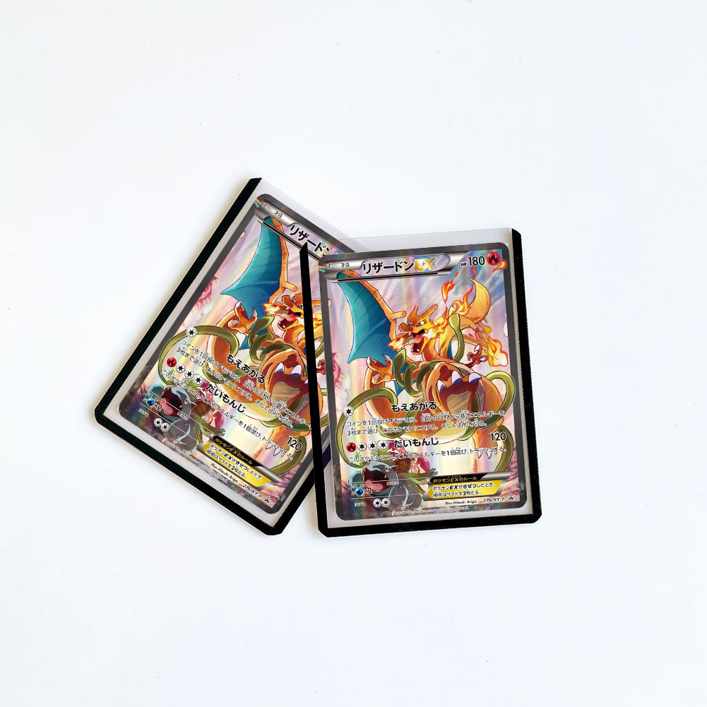 35PT borde de color tira titular de la tarjeta 3X4 Bao Ke Meng estrella titular de la tarjeta fuego sombra juego rey Gu tarjeta dura titular de la tarjeta al por mayor