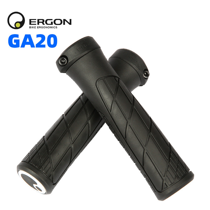 German Ergon Ga20/Ge1 Human Meatball Mountain Bike Locking Handlebar Bicycle Anti-Slip Shock-Absorbing Grip