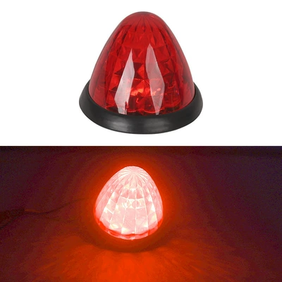 Foreign Trade 12V24V Universal Voltage | Tail light - conical-width-indicator-light-red