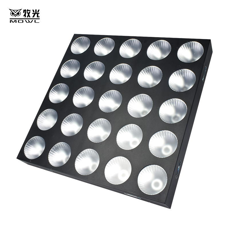 25 luces de matriz de oro bar claro bar caballo lámpara de haz teñido lámpara de efecto de fondo de estudio en vivo