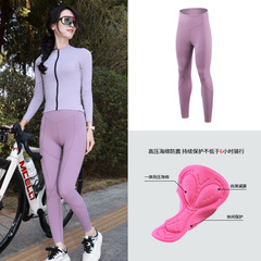 XINTOWN サイクリングパンツ レディース アウター ハイウエスト 春夏 スポンジパッド付き ロードバイク 薄手パンツ