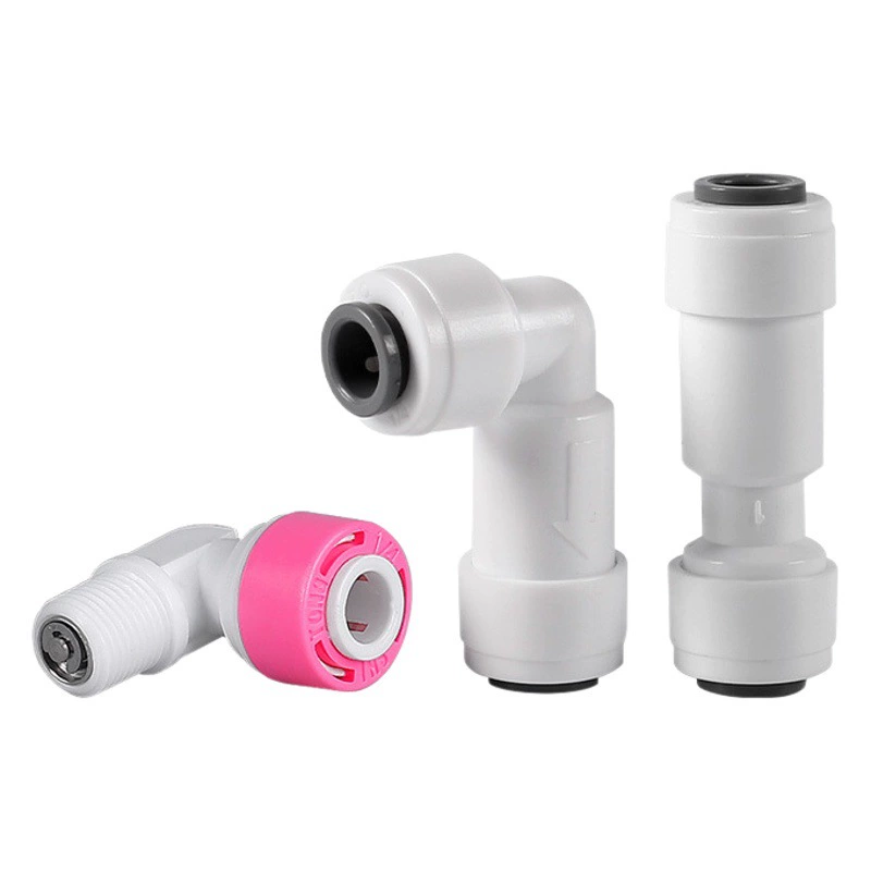 Очиститель воды машина для прямого питья чистой воды 2 2 2 Быстрое подключение, прямой односторонний обратный клапан L-типа, колено, аксессуары для двустороннего обратного клапана