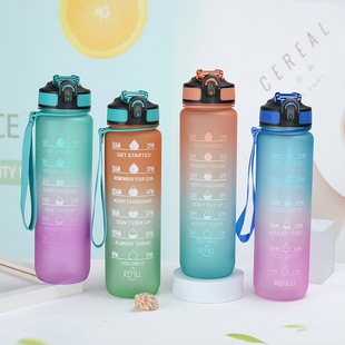 �羳1000ML�u׃ɫ���챭���ϱ��\��ˮ��PC���|ĥɰ����̫�ձ����l