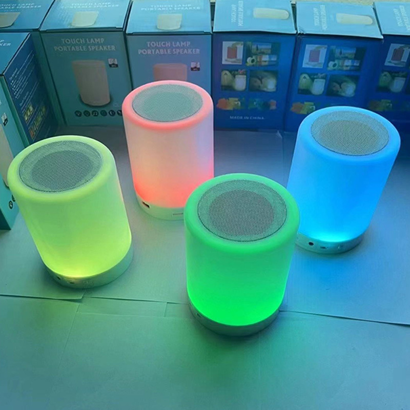 Kreativer Bluetooth-Lautsprecher mit Atmosphärenlicht, hochwertiger wiederaufladbarer Subwoofer – das perfekte Geschenk für Zuhause oder Büro_voghion.com