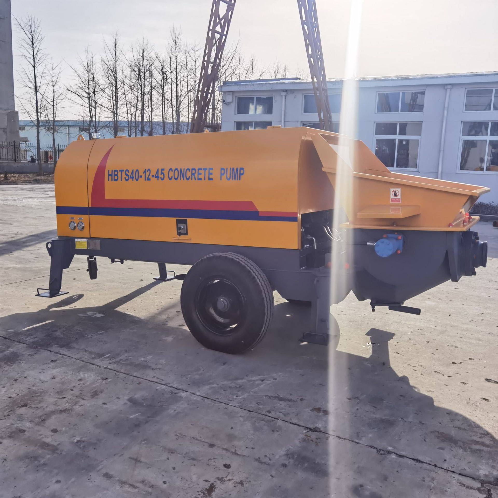 卧式二次构造泵 烟台新赛细石砂浆泵 地暖垫层楼顶防水用的细石泵