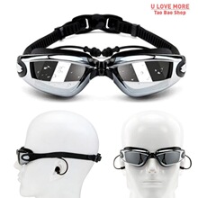 Professional Swimming Gogg Glasses for Men Women Silicone