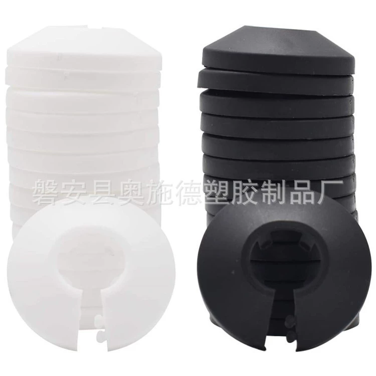 Трансграничная декоративная крышка трубопровода 14-16 мм крышка смесителя оцинкованная Пожарная Труба декоративное кольцо Белый Черный