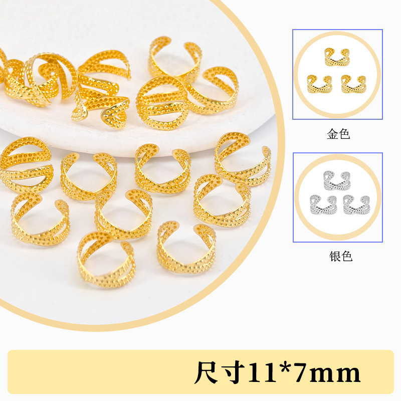 Hebilla de oreja cruzada