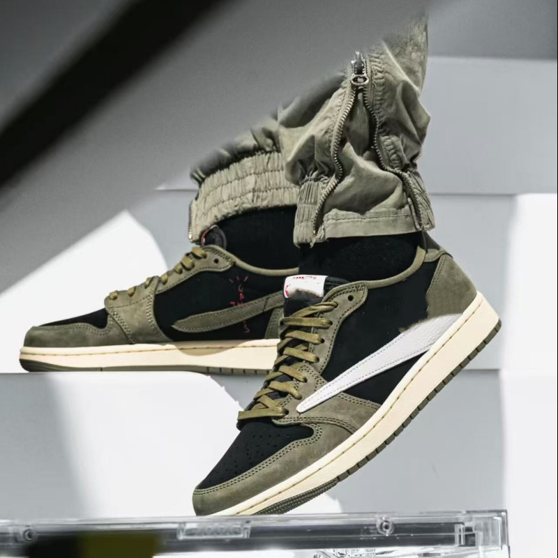 Cross-Border In-Stock Low-Top Aj1 Lightning Reverse Hook Basketball Shoes, Dark Brown Couple Basketball Shoes, Fujiwara Ts Collaboration White Sneakers Cross-Border In-Stock Low-Top Aj1 Lightning Reverse Hook Basketball Shoes, Dark Brown Couple Basketball Shoes, Fujiwara Ts Collaboration White Sneakers