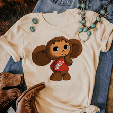�羳ŷ�봿��Cheburashka t-shirts women Y2K t-shirts girl str