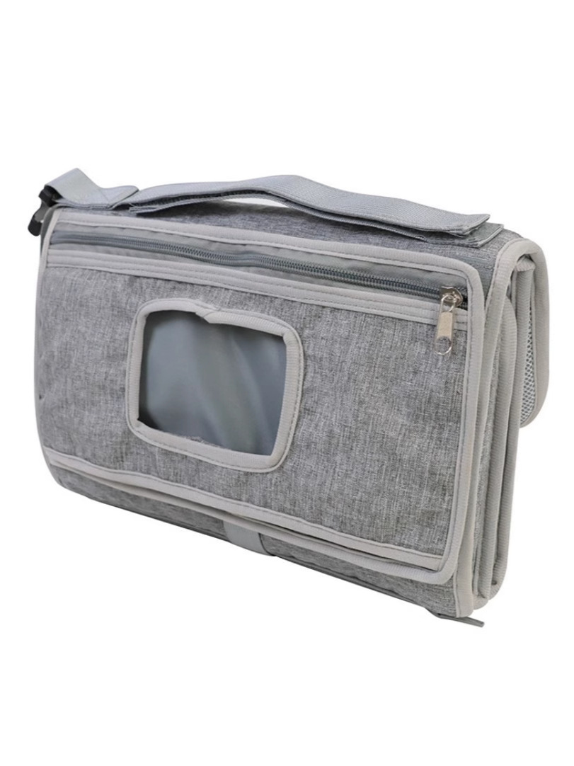 Bebé a prueba de agua a prueba de orina multifuncional con toallas de papel húmedas bebé cambiador de pañales cómodo fuera de la orina