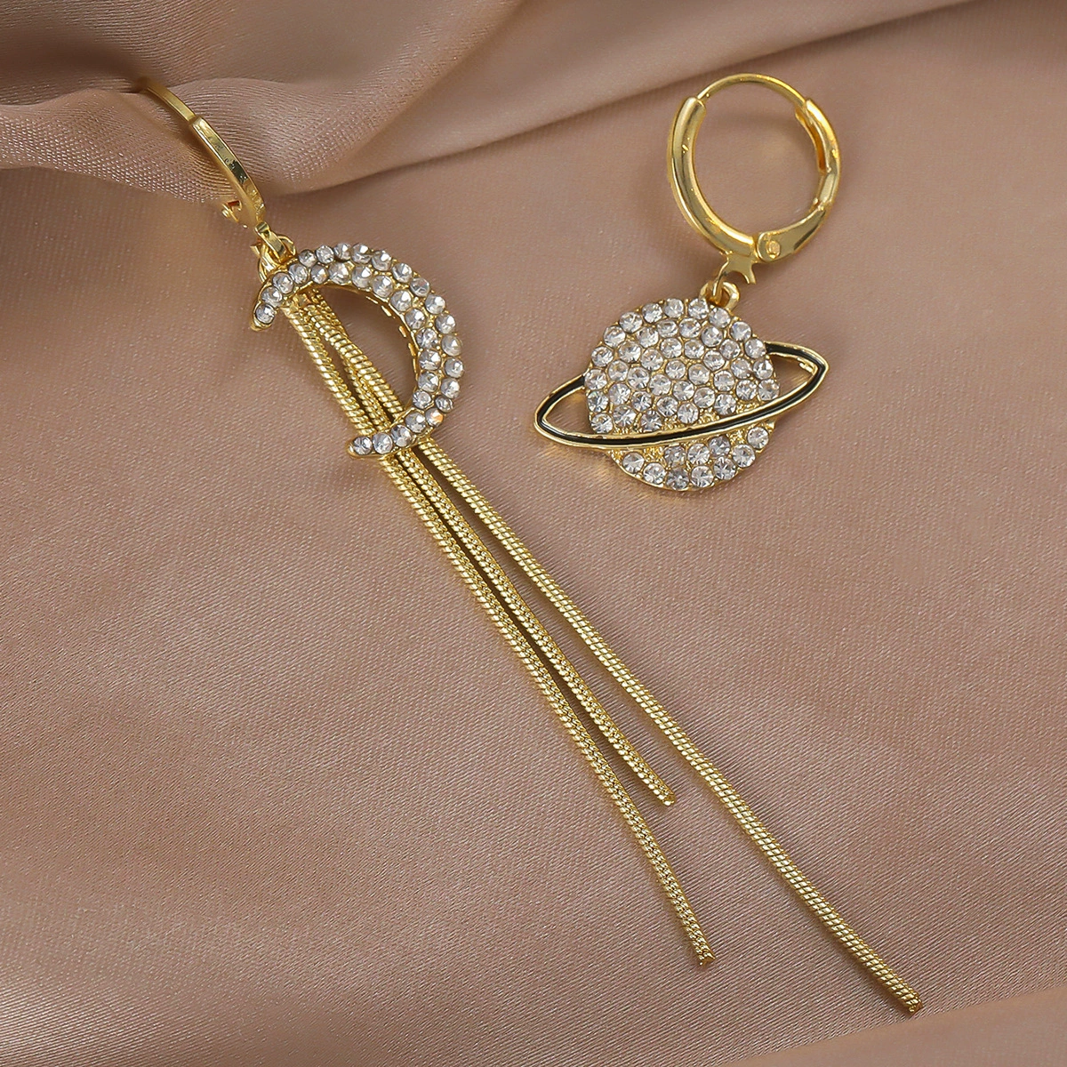 Серьги с кисточками, Cross-border торговля, инкрустированы diamonds