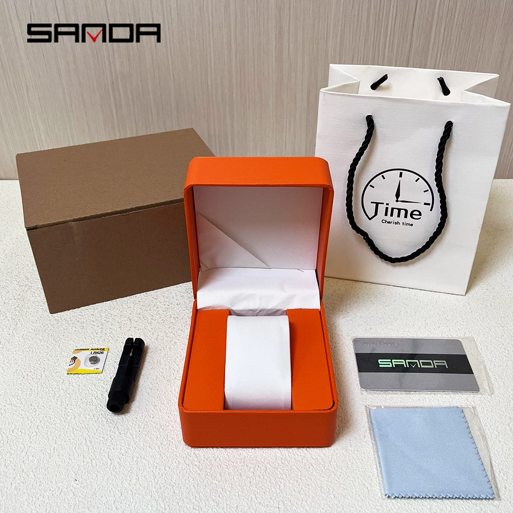 Electronic tin box, square watch, wholesale