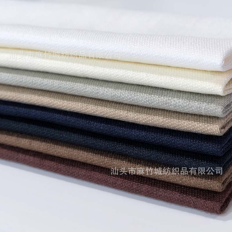 100%纯汉麻面料｜高克重挺括筋骨感｜春秋干爽透气高端布料