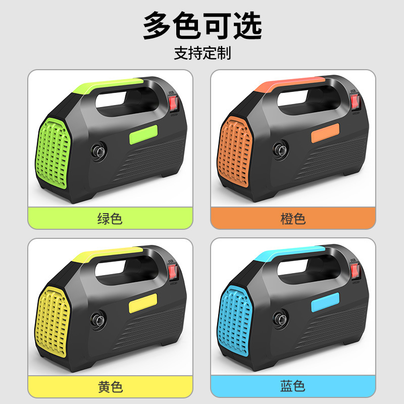 High-pressure water gun, household self-priming car washer, small portable car washer, fully automatic car brushing pump, exclusively for cross-border supply