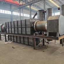 全自動木屑木炭機設備 1820X15型不銹鋼滾筒稻殼炭化爐 日產30噸