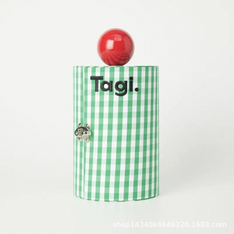 Tagi.新款机灵信号旋转桌面收纳高级复古大容量小众首饰盒化妆包|undefined