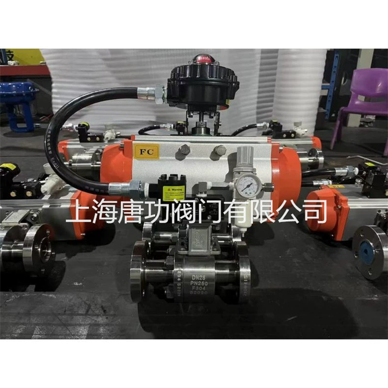 Q641F-16P пневматический шаровой кран из кованой стали, фланцевая сварка, высокотемпературный и высоконапорный нефтехимический шаровой кран для газа высокого давления