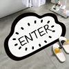 water uptake Mat carpet Shower Room Doorway Cushion TOILET door mat Doormat Cartoon Mat carpet Cross border